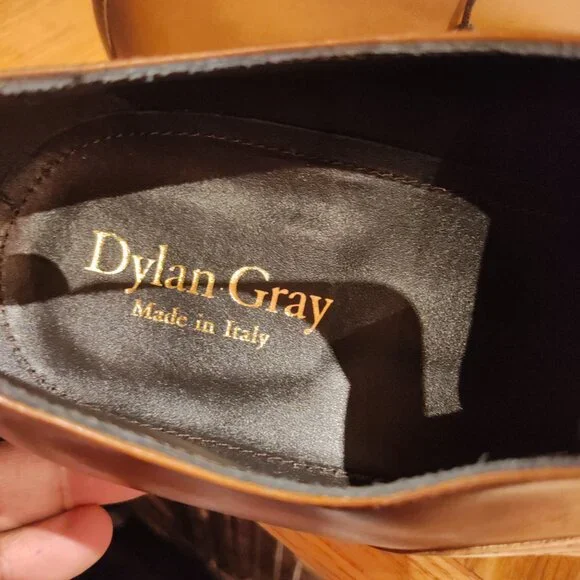 New Brown Dylan Gray Oxfords 13